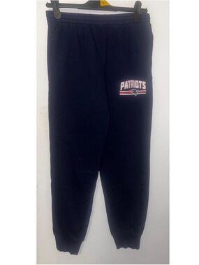 NFL Navy Patriots Sweatpants with Team Logo